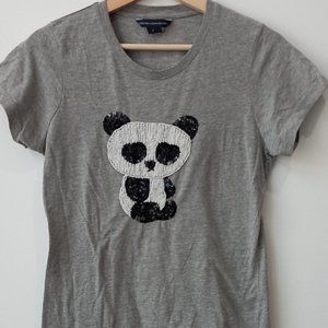 French Connection Panda Shirt - Sz S